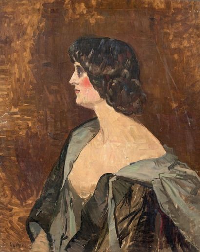 MARCEL FRANCOIS LEPRIN (1891-1933)

Portrait...
