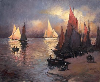 Fernand HERBO (1905-1995)

Voiliers au soleil...