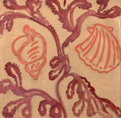 Louis VALTAT (1869-1952)

Etude de coquillages.
Gouache...