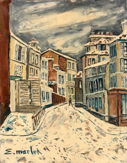 Elisée MACLET (1881-1962)

Rue de Paris sous...