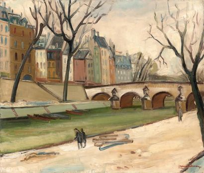 Lucien NEUQUELMAN (1909-1988)

Paris, quai...