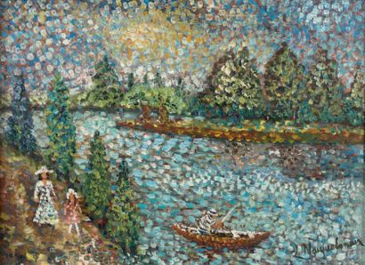 Lucien NEUQUELMAN (1909-1988)

Rivière tranquille.
Huile...