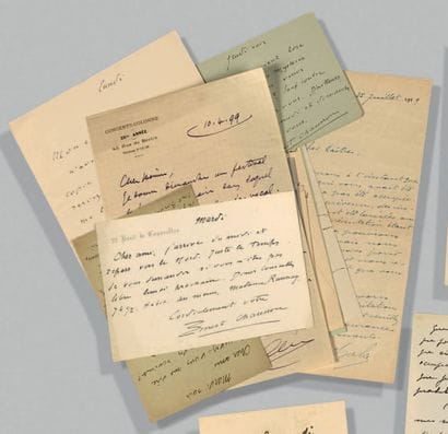 MUSICIENS

Réunion de 13 lettres, billets...