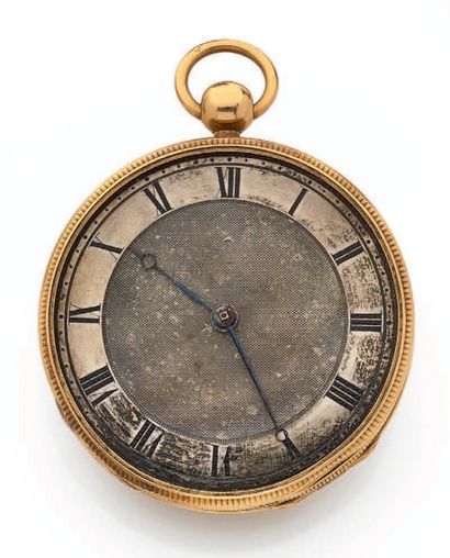 Montre de gousset à répétition en or (750...
