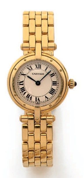 Montre bracelet de dame en or jaune (750...