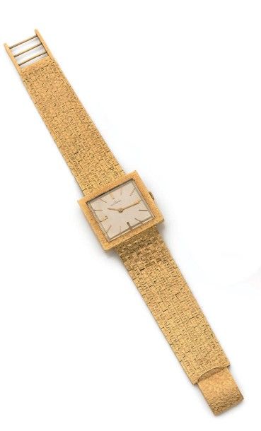 Montre bracelet d'homme en or jaune (750...