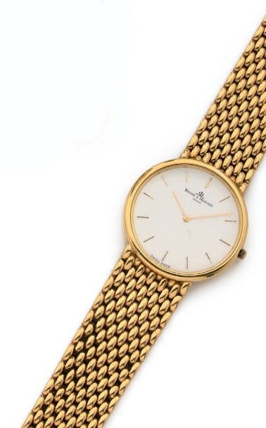 Montre bracelet d'homme en or jaune (750...