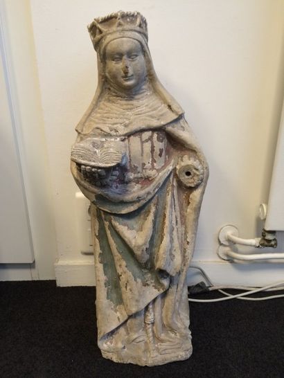 Sainte Anne

Sculpture en pierre avec reste...