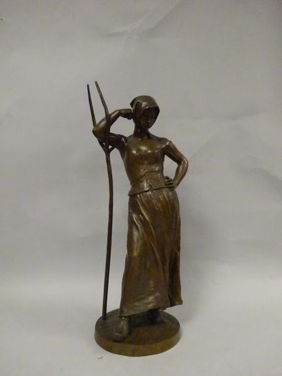 Alfred BOUCHER (1850-1934)


La faneuse.

Epreuve...