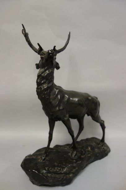D'après Thomas Francois CARTIER (1879-1943)


Cerf...