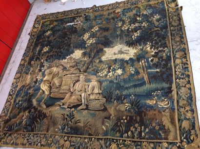 AUBUSSON : 
« Verdure animée d’oiseaux, des...