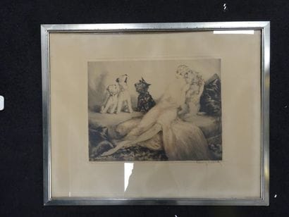 Louis ICART (1888-1950)


Jeune fille aux...