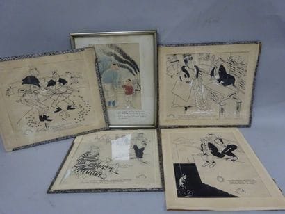 R CARRIZEY (XXème siècle) 


Suite de cinq...