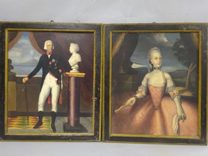 Ecole italienne du XIXe siècle

Portraits...