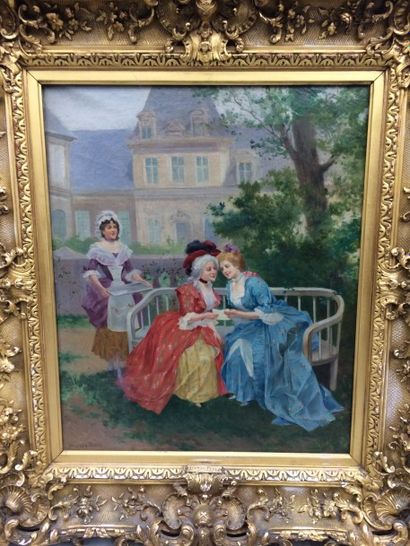 Ecole de la seconde moitié du XIXème siècle...