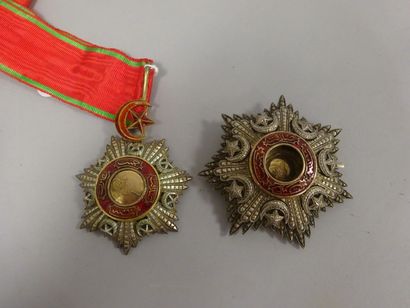TURQUIE

Ordre du Medjidié.
Ensemble de 2ème...