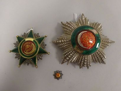 TURQUIE

Ordre de l'Osmaniye.
- étoile de...