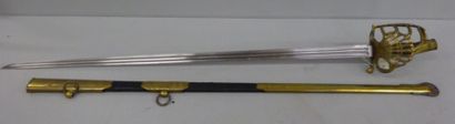 Sabre d'officier de dragon (composite).
Garde...