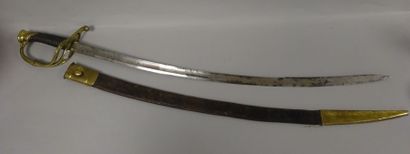 Sabre d'officier d'Infanterie modèle 1821.

Monture...