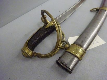Sabre d'officier de Chasseur à cheval.

Garde...