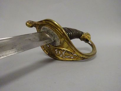 Sabre de modèle 1845.

Garde en laiton à...