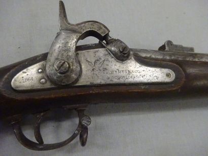 U.S.A


SPRINGFIELD 1864.

Fusil à percussion.

Platine...