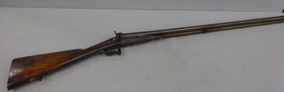 Fusil de chasse à broche à deux canons en...