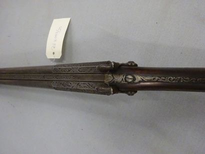 Fusil de chasse à broche à deux canons en...