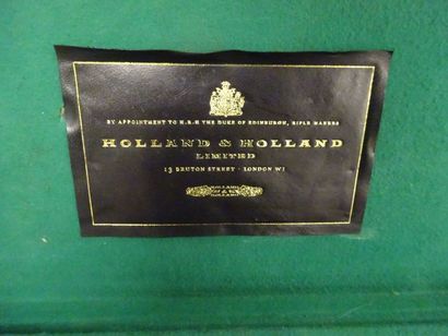 HOLLAND & HOLLAND
Fusil de chasse.
A deux...