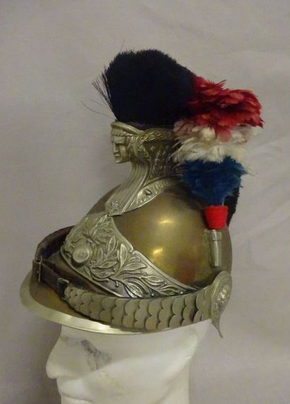 Casque de Gendarme à Pied modèle 1912.
C...