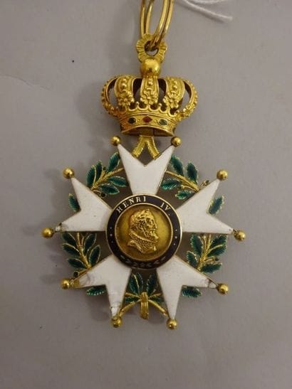 Ordre de la Légion d’honneur


Croix de Commandeur...