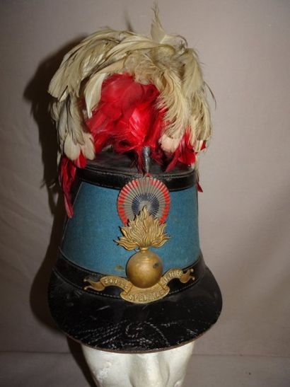 Shako d'élève de Saint-Cyr.


Complet avec...