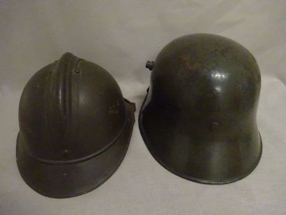 Casque allemand modèle 1916 dit Stahlhelm....