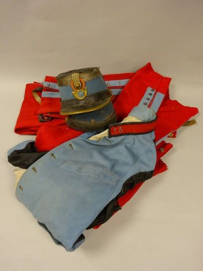 Partie d'uniforme d'un officier du 13ème...