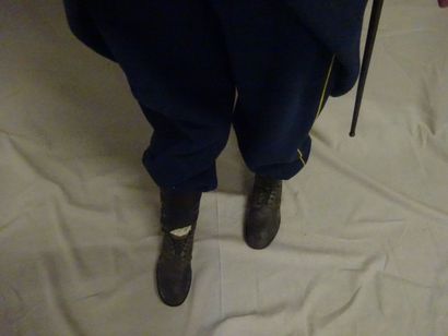 Mannequin d'un Chasseur à pied de 1ère Classe...