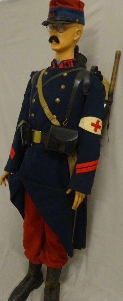 Mannequin d'un caporal du 141ème R.I.

Avec...