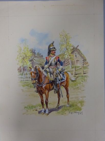 Eugène LELIEPVRE (1908-2013)


Cuirassier...