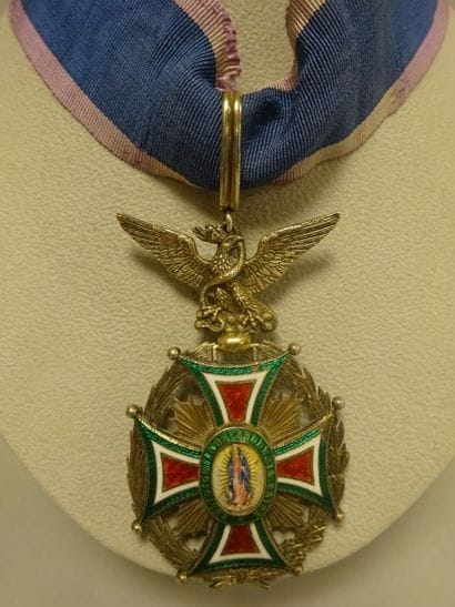 MEXIQUE


Ordre de La Guadalupe.

Croix de...