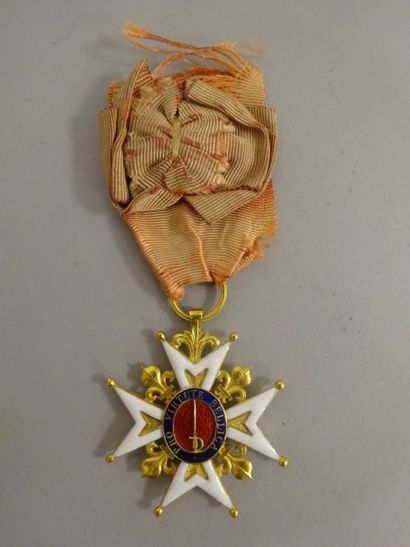Ordre du Mérite Militaire


Croix de Chevalier...