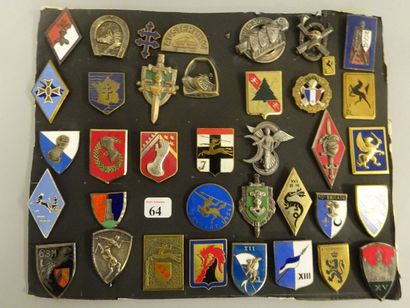 Divers corps de cavalerie modernes et divisions.

Plaque...