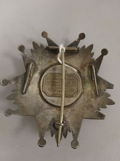 France


Ordre de la Légion d'honneur.

Plaque...