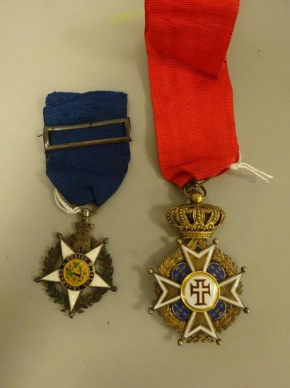 PORTUGAL

- Ordre royal militaire du Christ.
Croix...