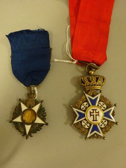 PORTUGAL

- Ordre royal militaire du Christ.
Croix...