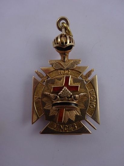 Insigne de franc-maçon selon le rite écossais.
En...