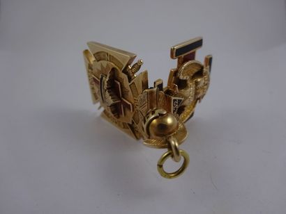 Insigne de franc-maçon selon le rite écossais.
En...
