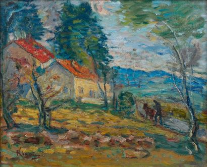 Michel KIKOÏNE (1892-1968)
Retour à la maison,...