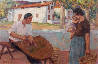 Louis-Benjamin FLOUTIER (1882-1936)
Le savetier....
