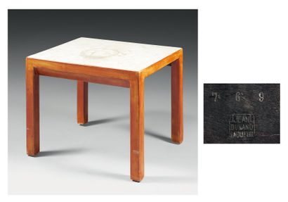 Jean DUNAND (1877-1942)
Table basse à plateau...