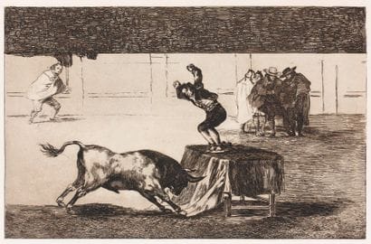 Francisco GOYA (1746-1828)
La Tauromaquia....