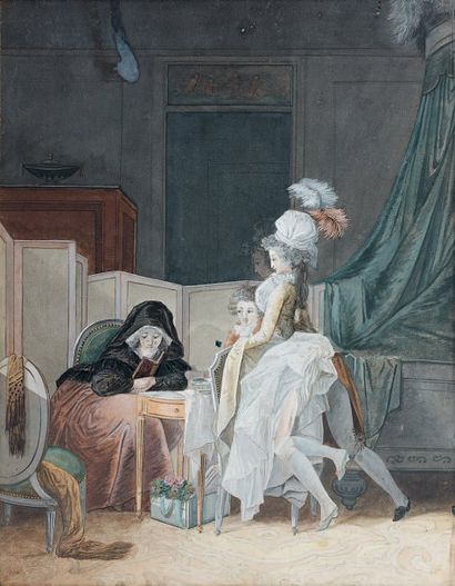 Jean-Baptiste MALLET (Paris 1759-Grasse 1835)
Les...